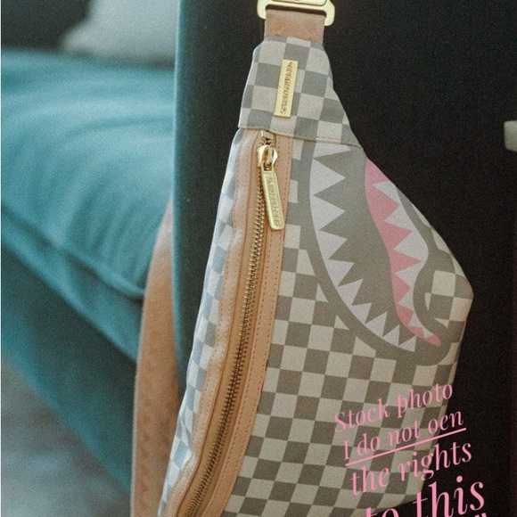 SPRAYGROUND 👛ROSÉ ALL DAY LÁ PALAĨS 👑 SAVVY CROSSBODY ~~~LIMITED EDITION~~~ - Picture 6 of 9